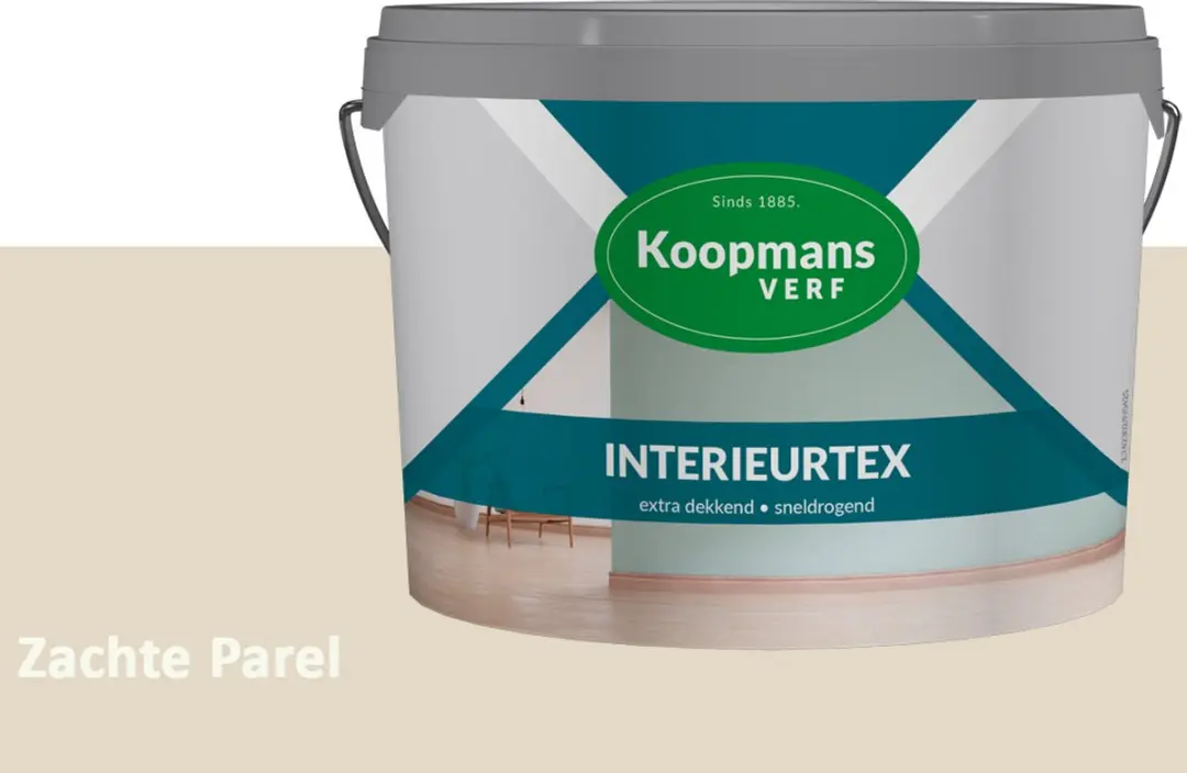 Koopmans Interieurtex Matte Muurverf Zachte Parel 2,5L