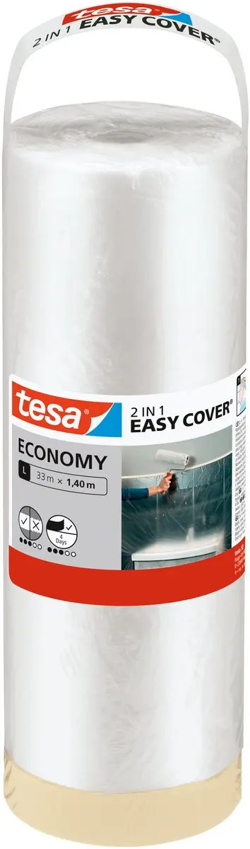 Tesa Easy Cover Universal Afdekfolie 33m x 1,40m