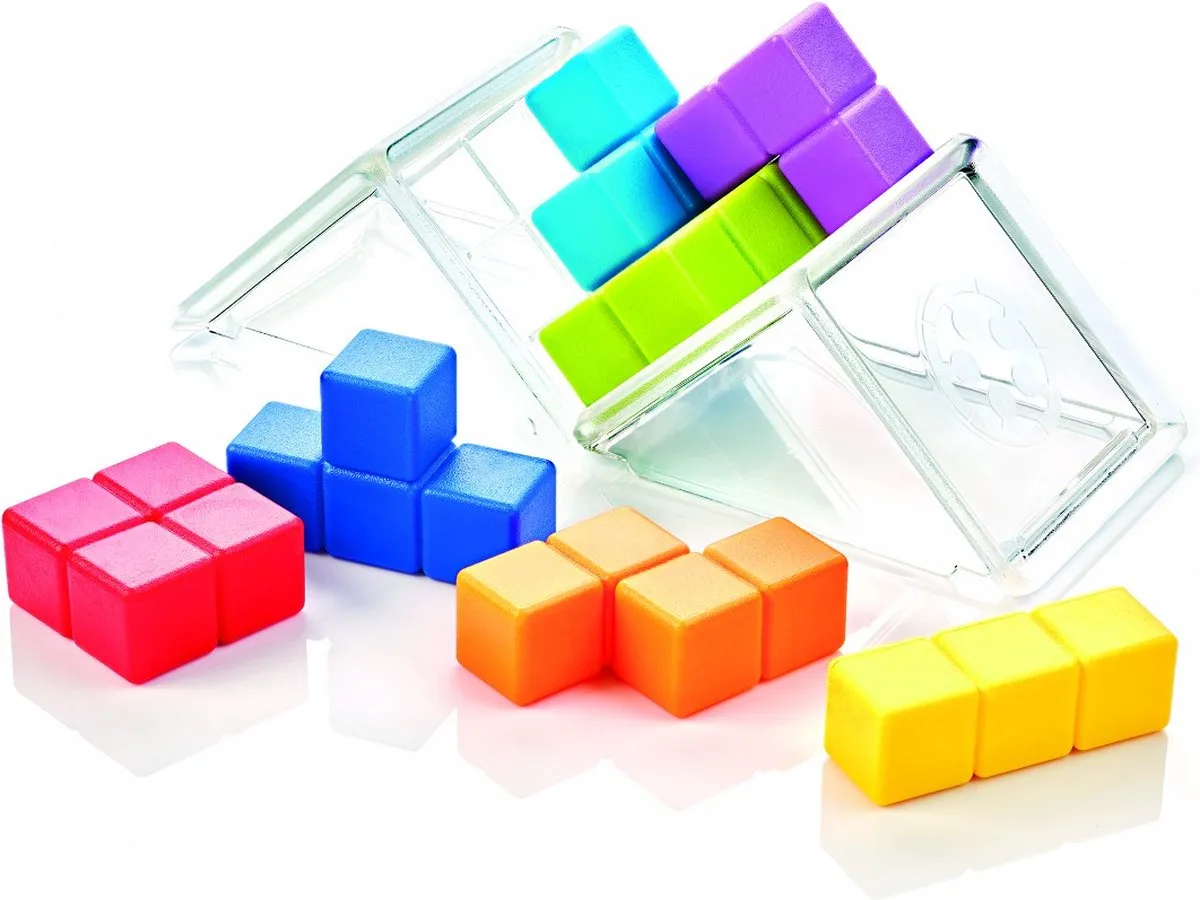 SmartGames Cube Puzzler Go SG 412 - 3D Puzzelspeelgoed - 80 Opdrachten - Meerkleurig