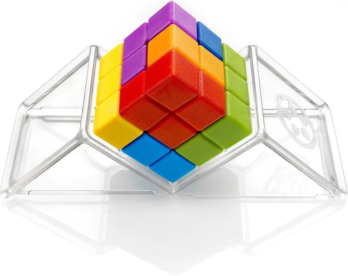 SmartGames Cube Puzzler Go SG 412 - 3D Puzzelspeelgoed - 80 Opdrachten - Meerkleurig