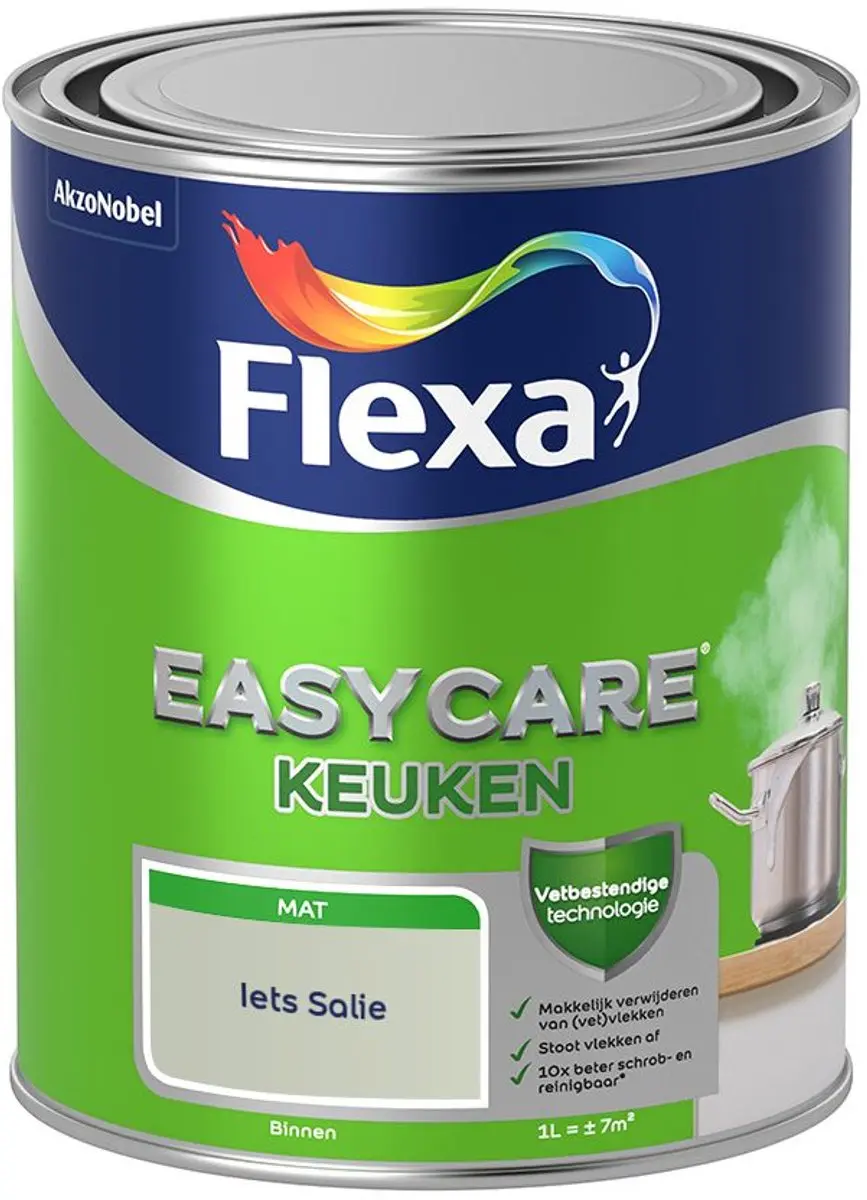 Flexa Easycare Keuken Mengverf Iets Salie 1L