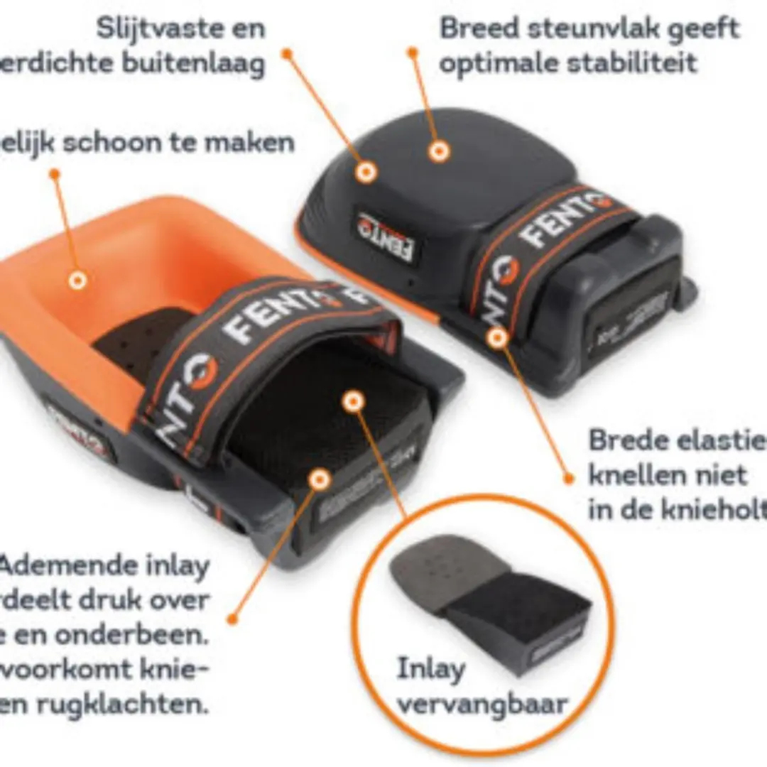 Fento Ademende Inlays - 1 Paar - Zwart