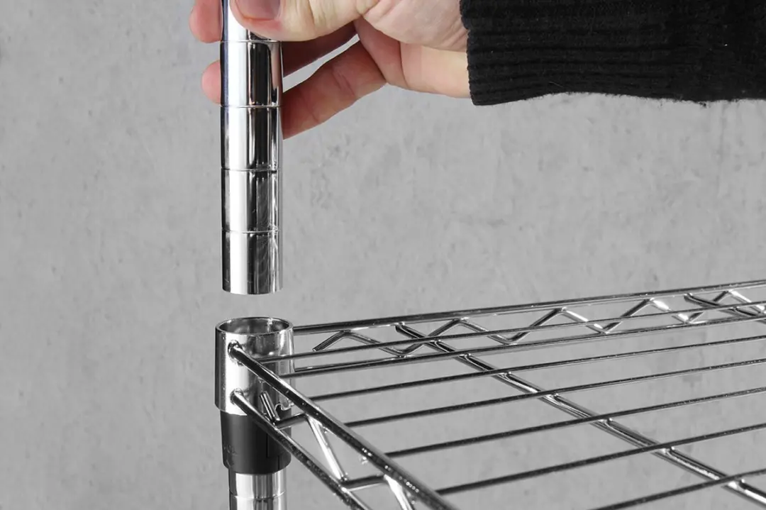 HENDI Opbergrek HEN-812204 - 5 Verstelbare Schappen - 910x455x1830mm - Chroom - afbeelding 6 van 6