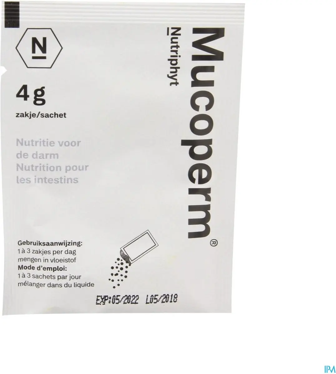 Nutriphyt Mucoperm 60 Zakjes