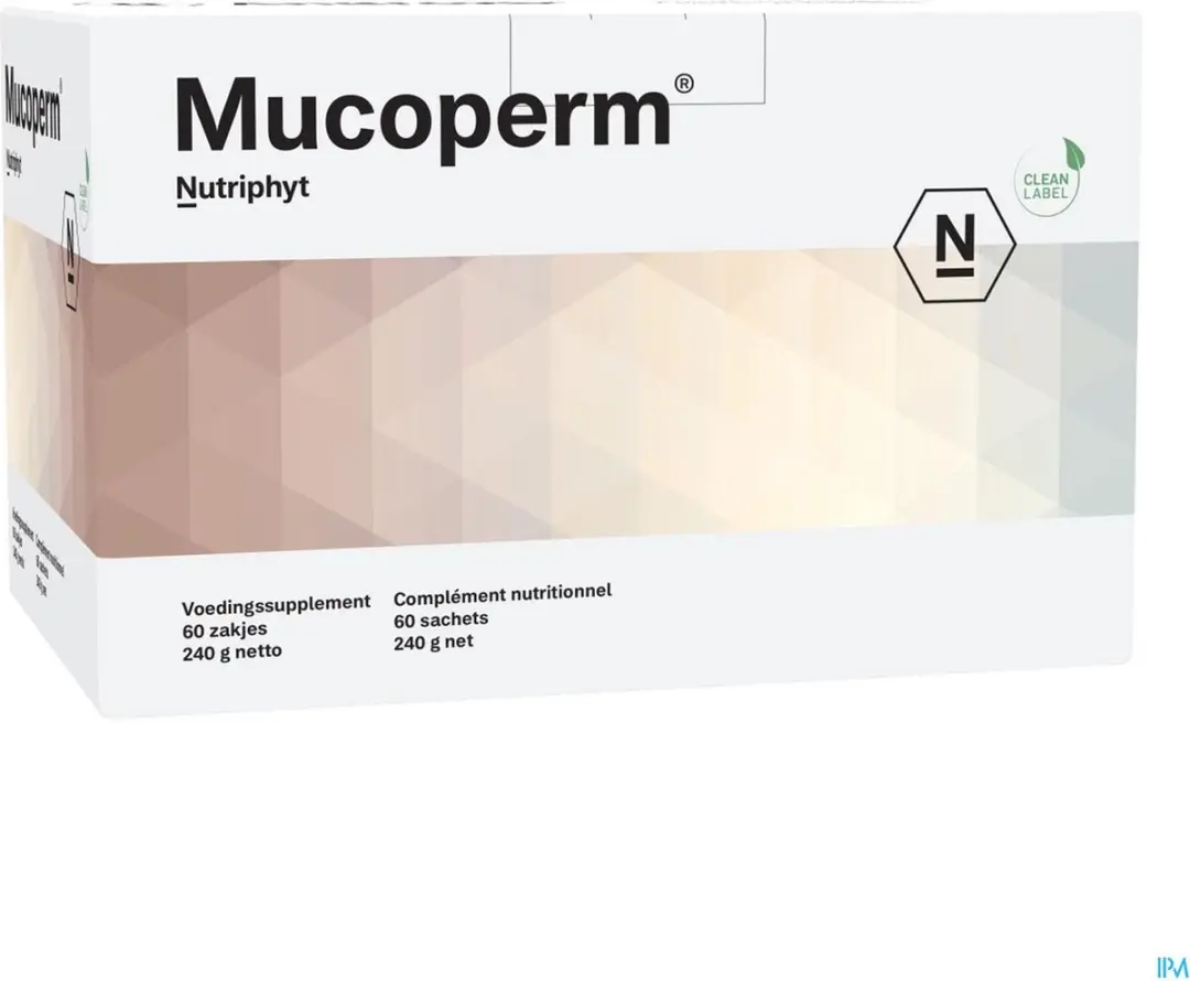 Nutriphyt Mucoperm 60 Zakjes