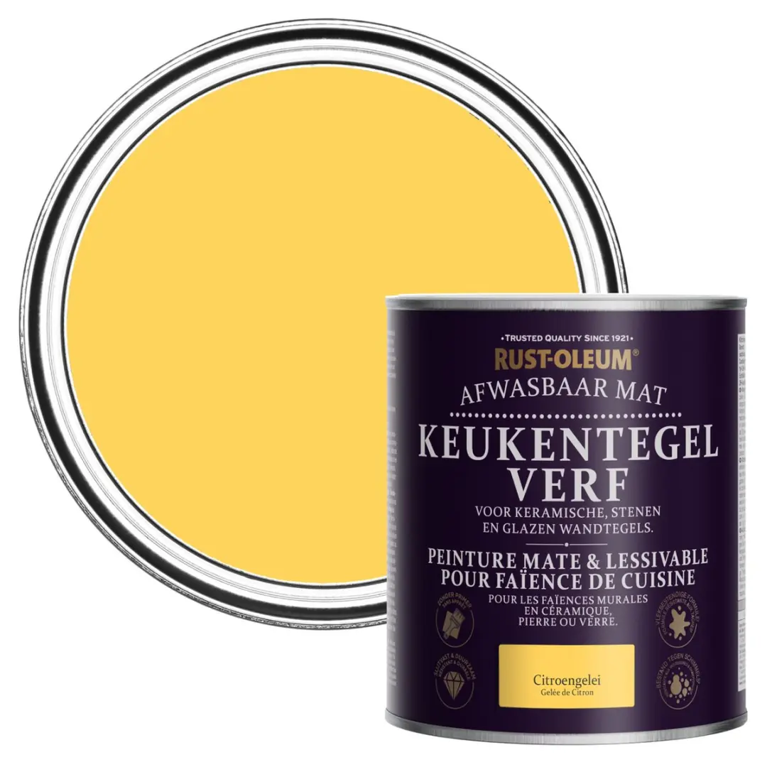 Rust-Oleum Gele Verf Citroengelei 750ml