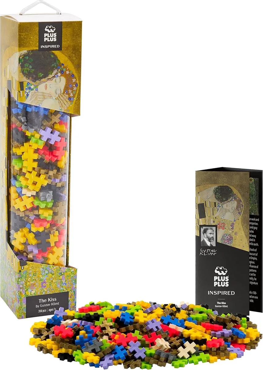 Plus-Plus Klimt The Kiss Bouwset 350 Stuks