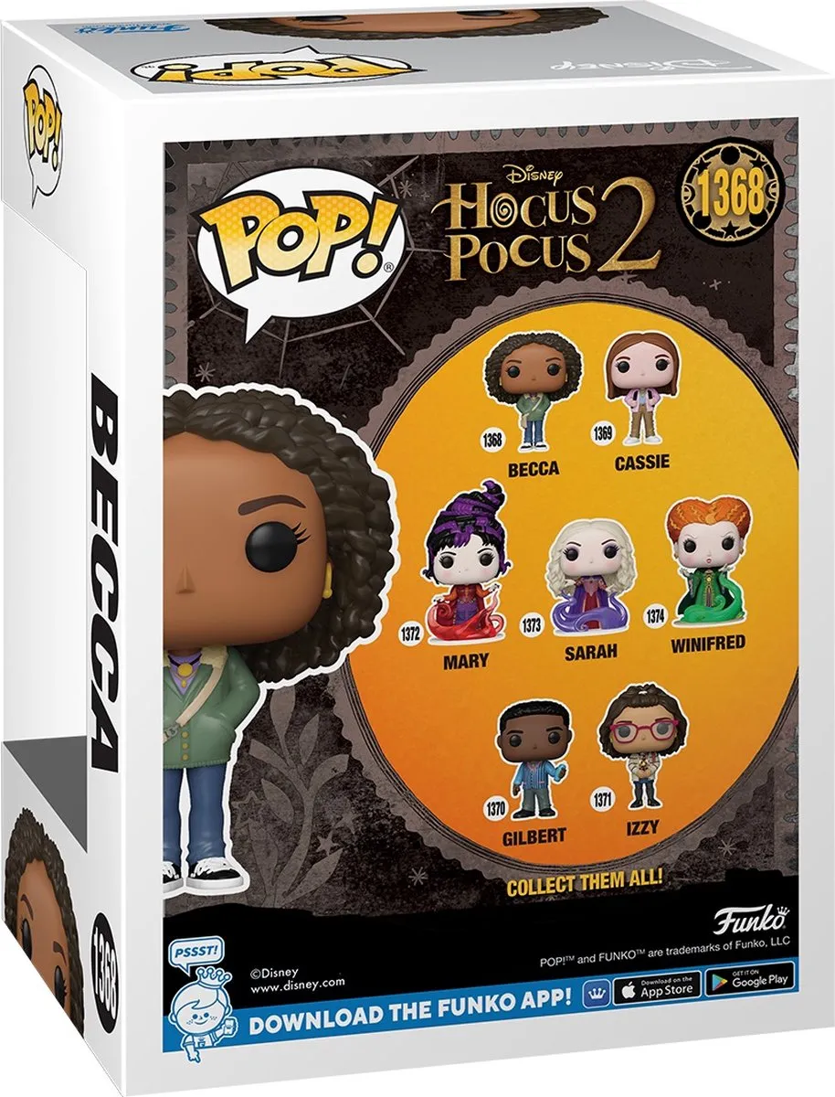 Funko Hocus Pocus 2 POP! Becca 72299 - Verzamelfiguur - Multicolours