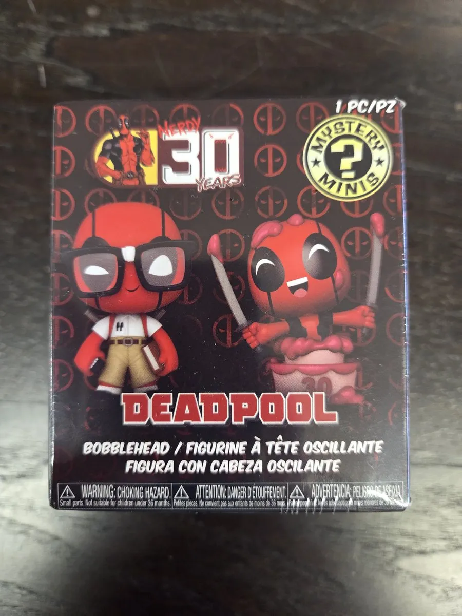 Funko Mystery Minis Marvel Deadpool 30th Anniversary 55210