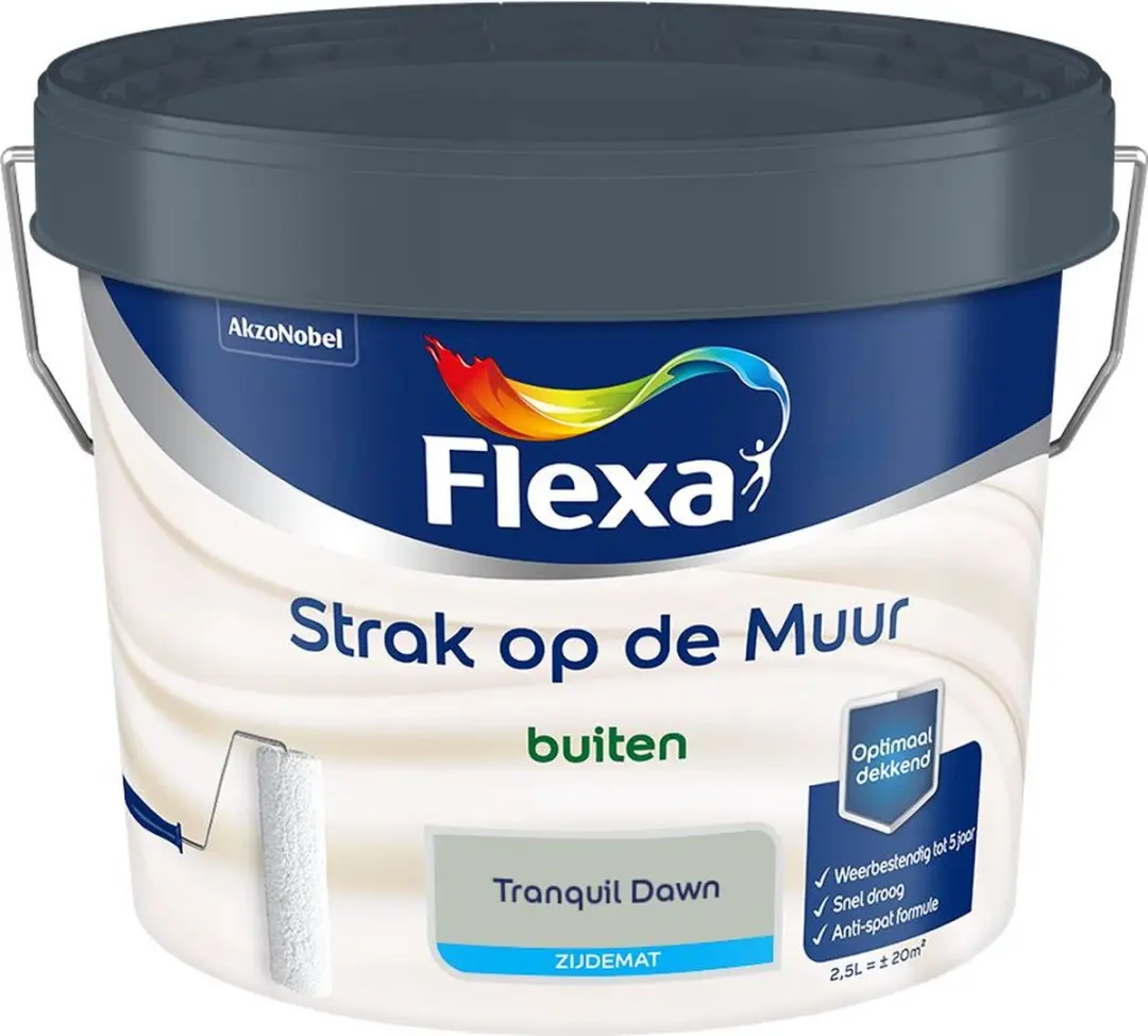 Flexa Strak Op De Muur Mengverf 2,5L