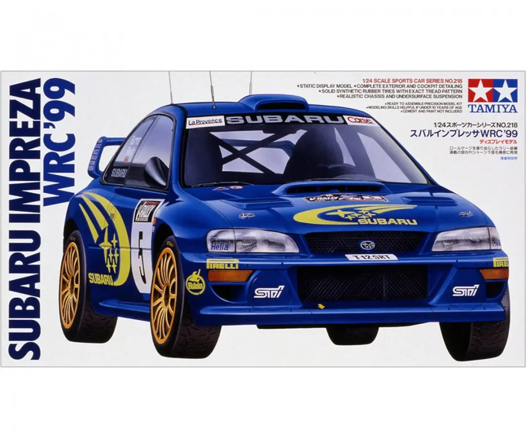Tamiya Subaru Impreza WRC '99 Bouwpakket 1:24