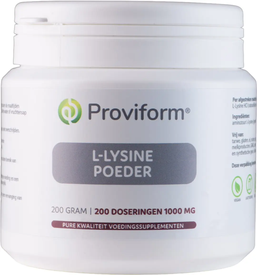 Proviform L-Lysinepoeder 200 Gram