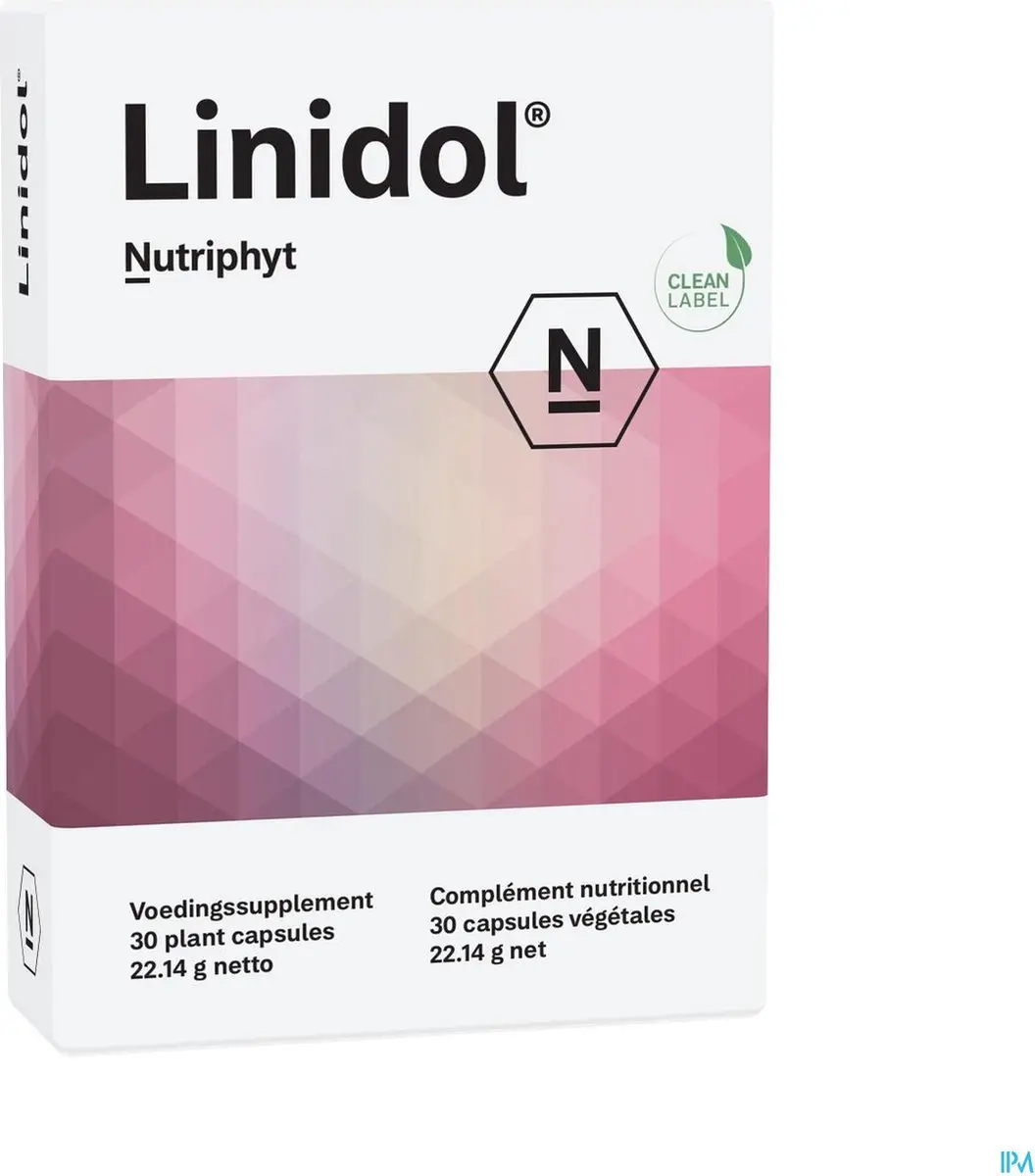 Nutriphyt Linidol - 30 capsules