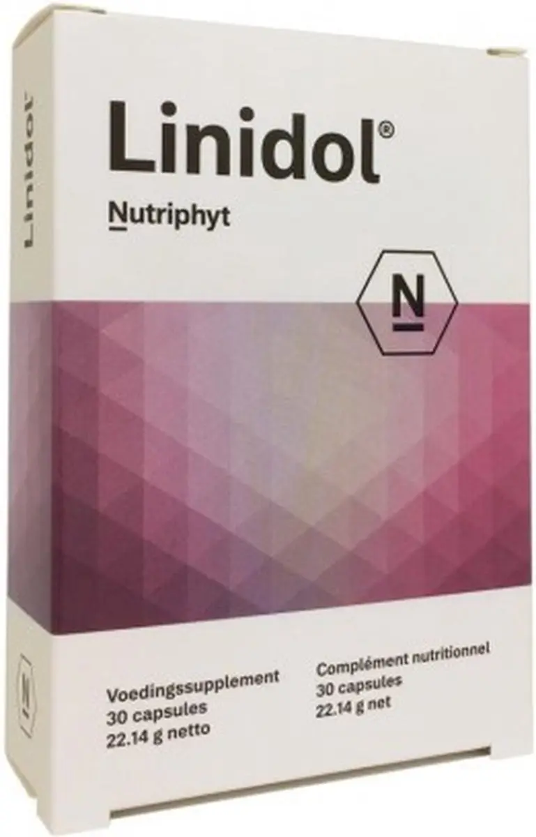 Nutriphyt Linidol - 30 capsules