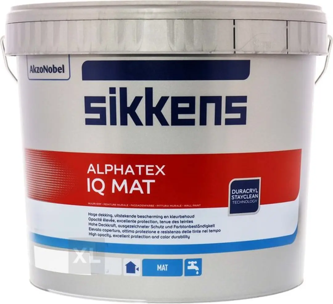 Sikkens Alphatex IQ Mat Licht Ivoor 10L