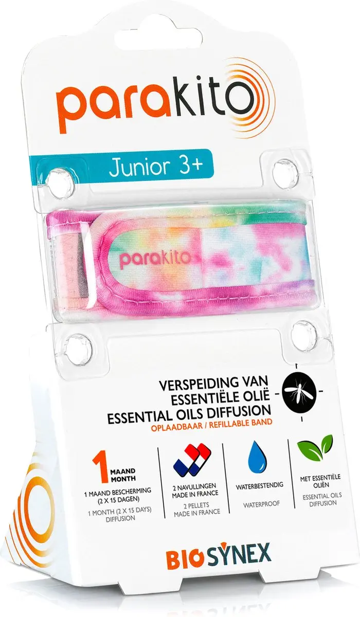 Parakito Kids Anti-Muggen Armband Kameleon