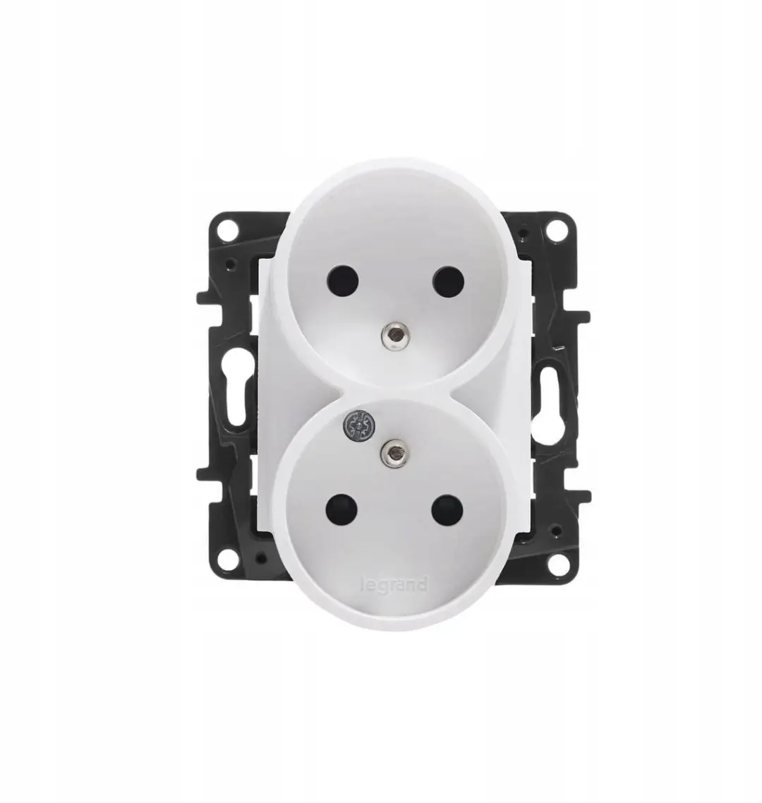 Legrand Niloe Step Dubbele Contactdoos