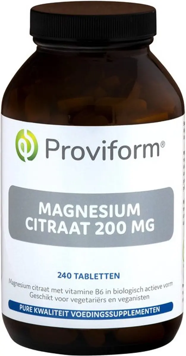 Proviform Magnesium citraat 200 mg & B6 Vitamine