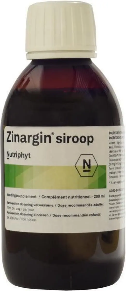 Nutriphyt Zinargin siroop - 200 ml
