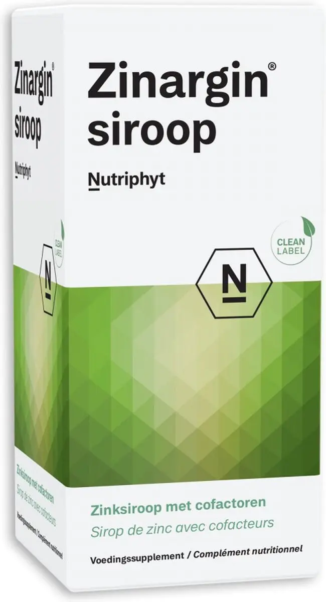 Nutriphyt Zinargin siroop - 200 ml