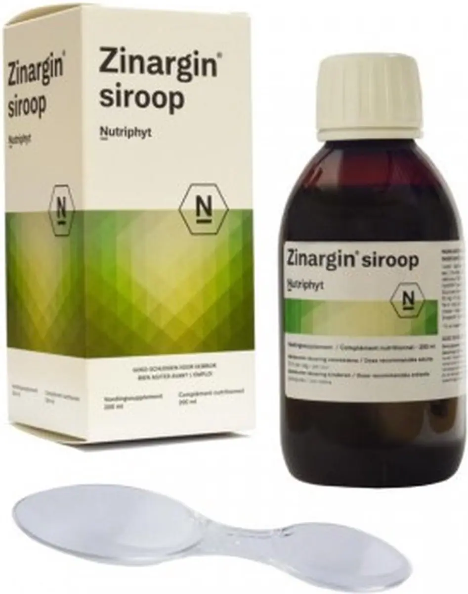 Nutriphyt Zinargin siroop - 200 ml