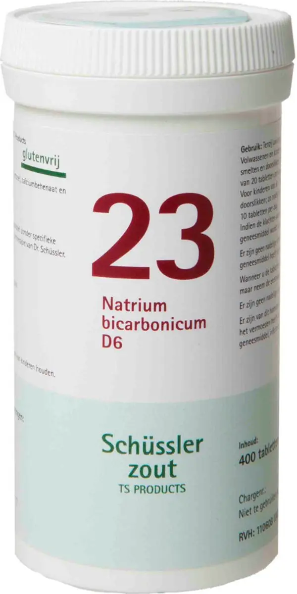 Pfluger Schüssler Zout 23 Natrium Bicarbonicum D6