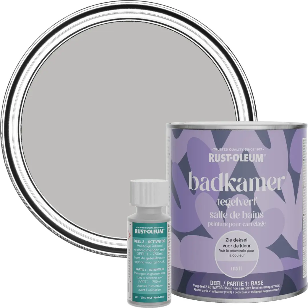 Rust-Oleum Badkamer Tegelverf Matt Kiezel 750ml
