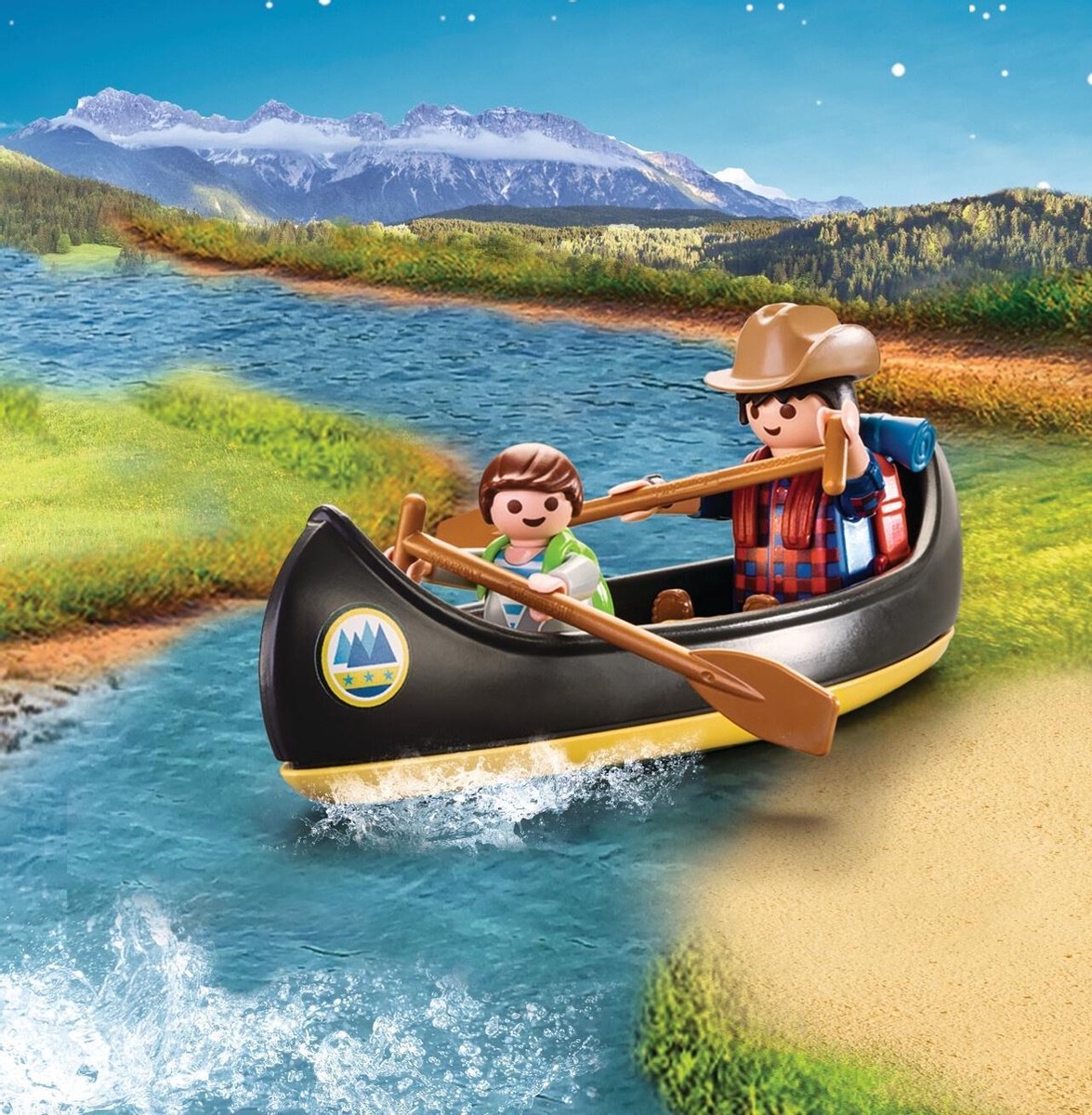 PLAYMOBIL Koffertje Camping - 9323