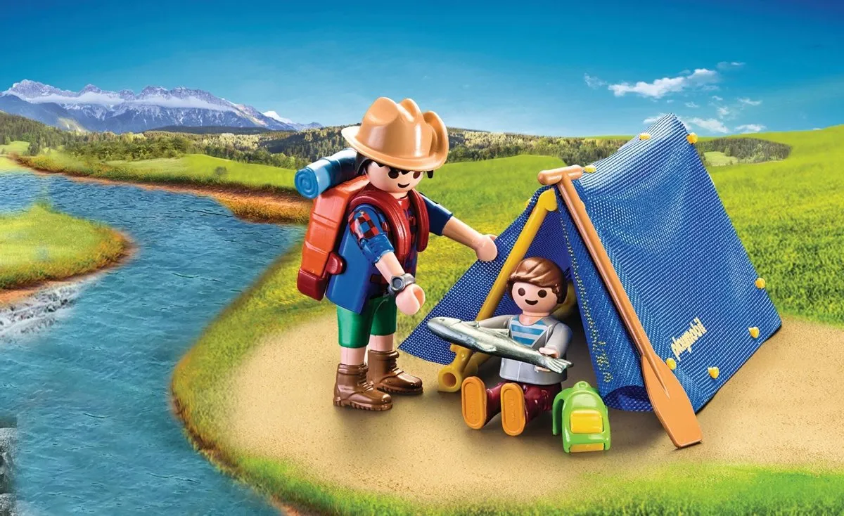 Playmobil Koffertje Camping 9323 - Meerdere kleuren