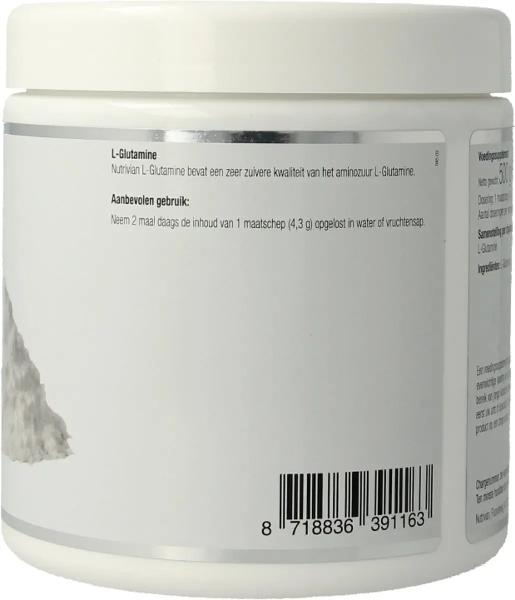 Nutrivian L-Glutamine 500 Gram