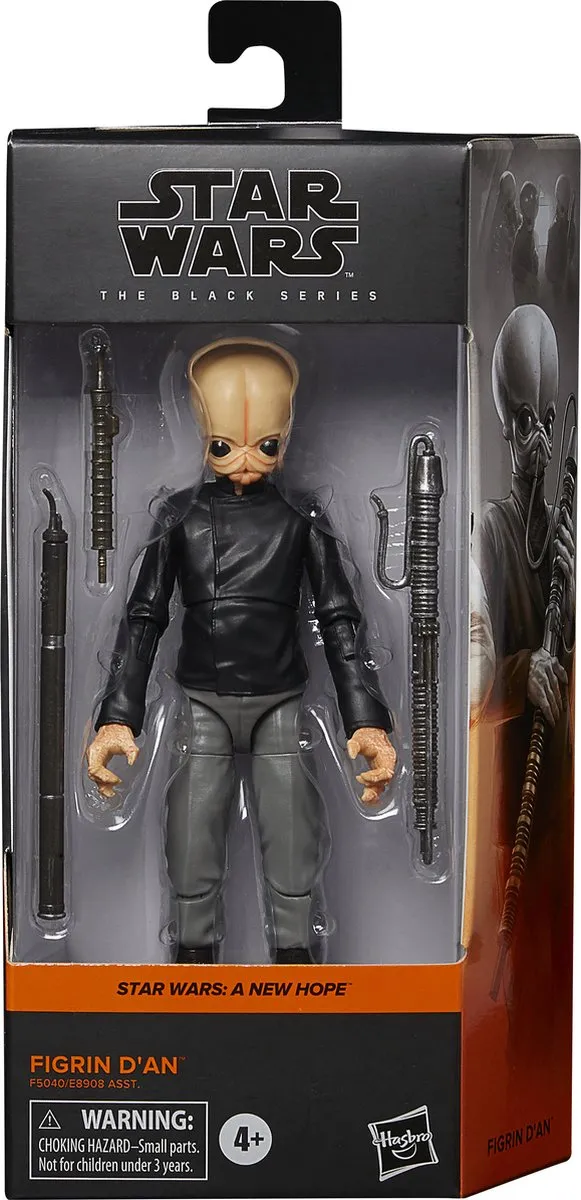 Star Wars The Black Series Figrin D’an Speelfiguur f5040 - Multikleur - afbeelding 6 van 6