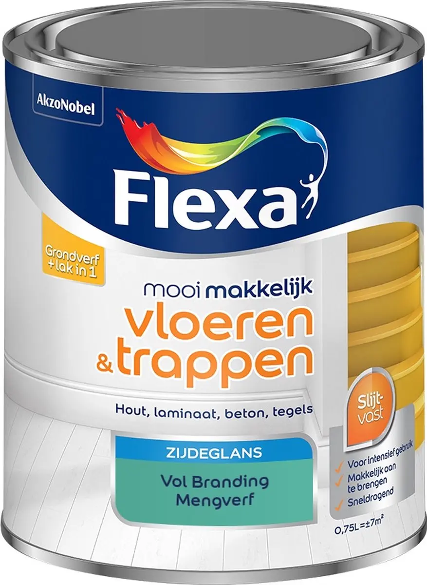 Flexa Mengverf Vol Branding 750ml - o.a. Hout/Steen