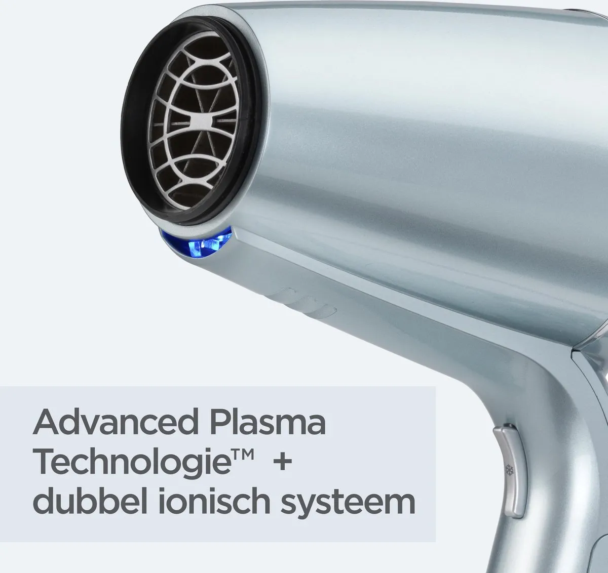 Babyliss Hydro-Fusion 2100 Föhn D773DE - 2100W - Lichtblauw