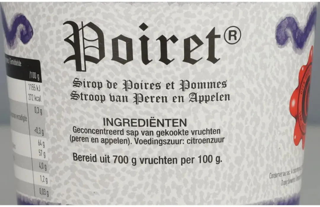 Poiret Appel/Peren Stroop