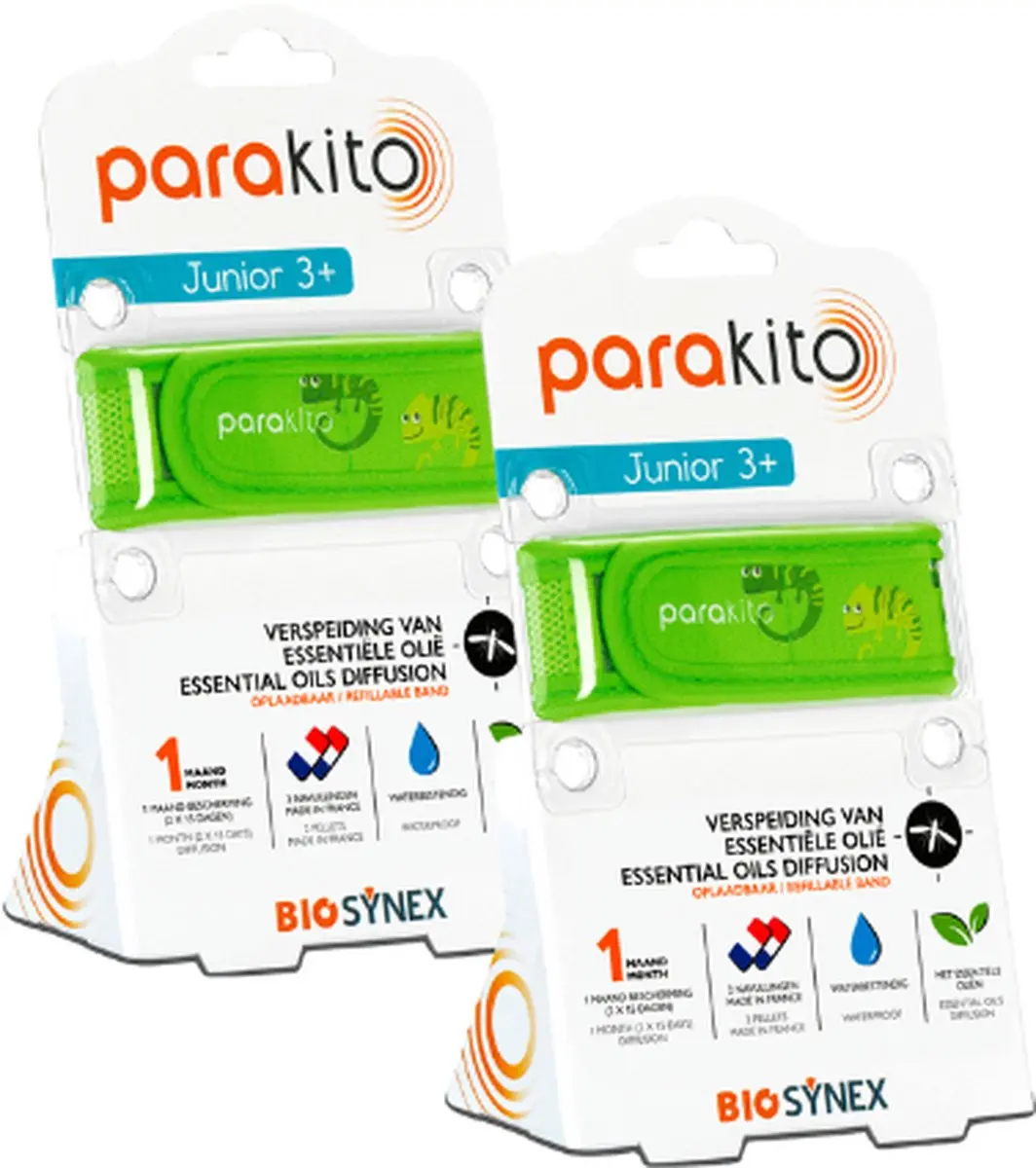 Parakito Anti-Muggen Armband Kameleon