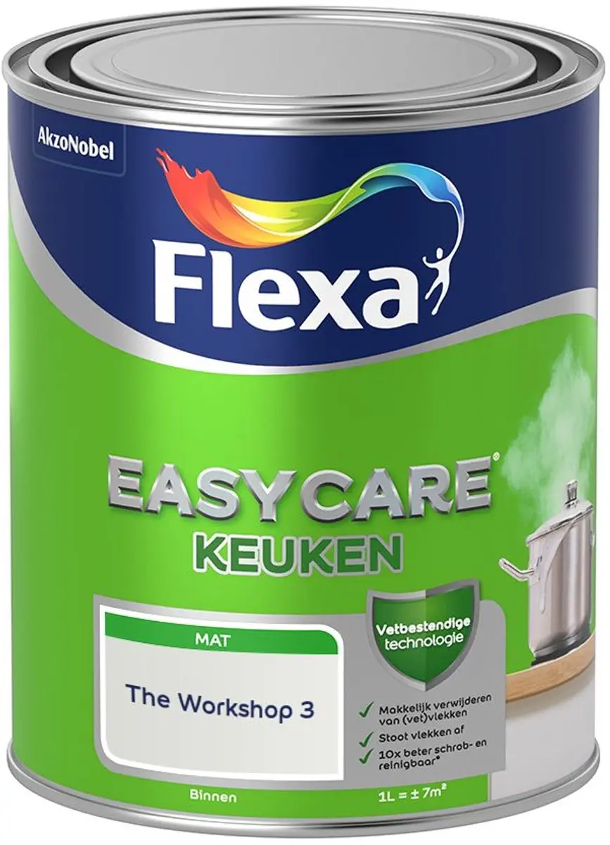 Flexa Easycare Keuken The Workshop 3 Mengverf 1L