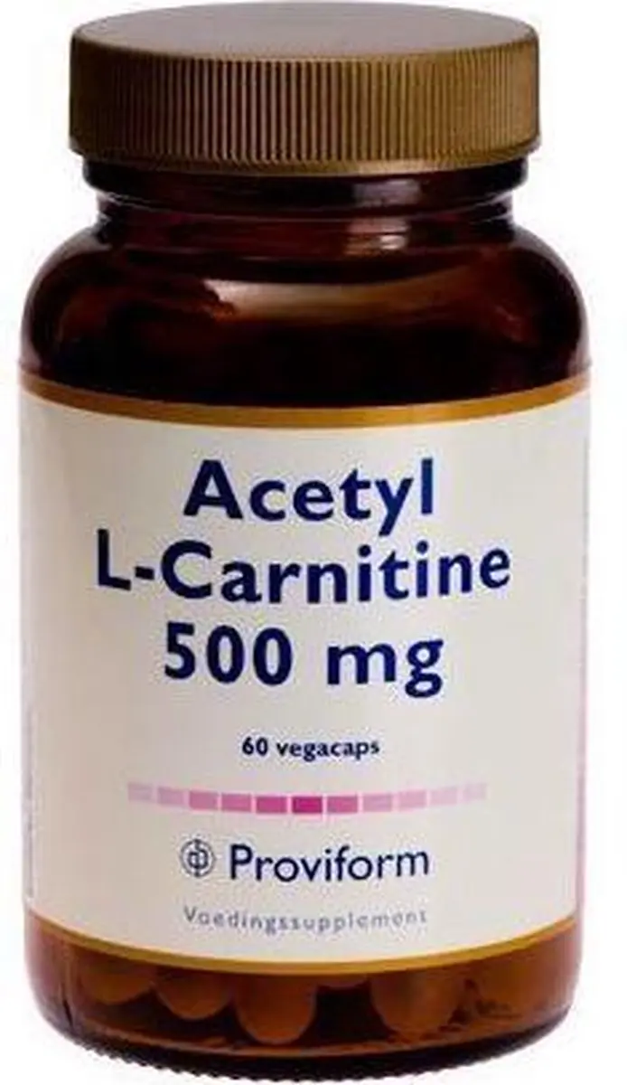 Acetyl L Carnitine 500mg Prov