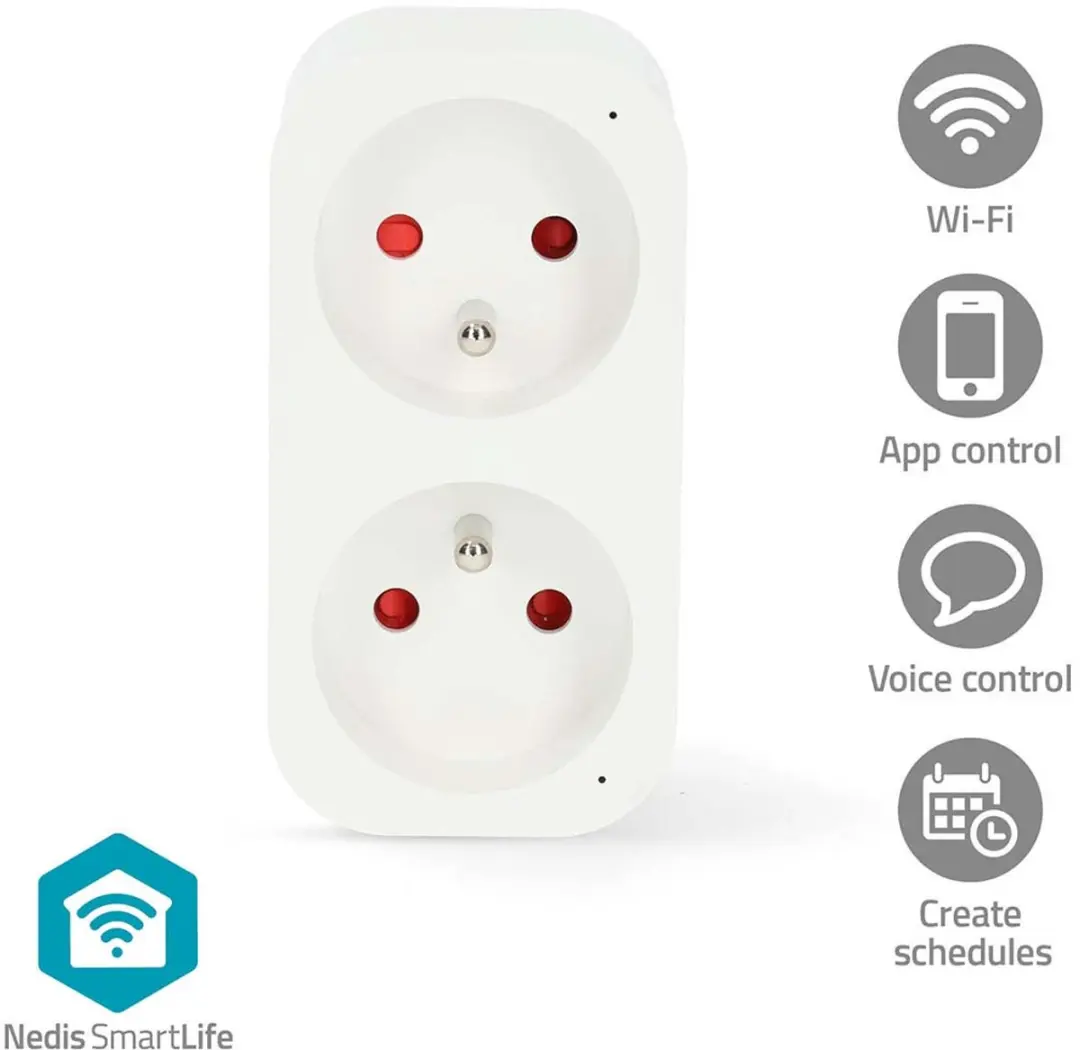 Nedis SmartLife Slimme Stekker WiFi 3680W