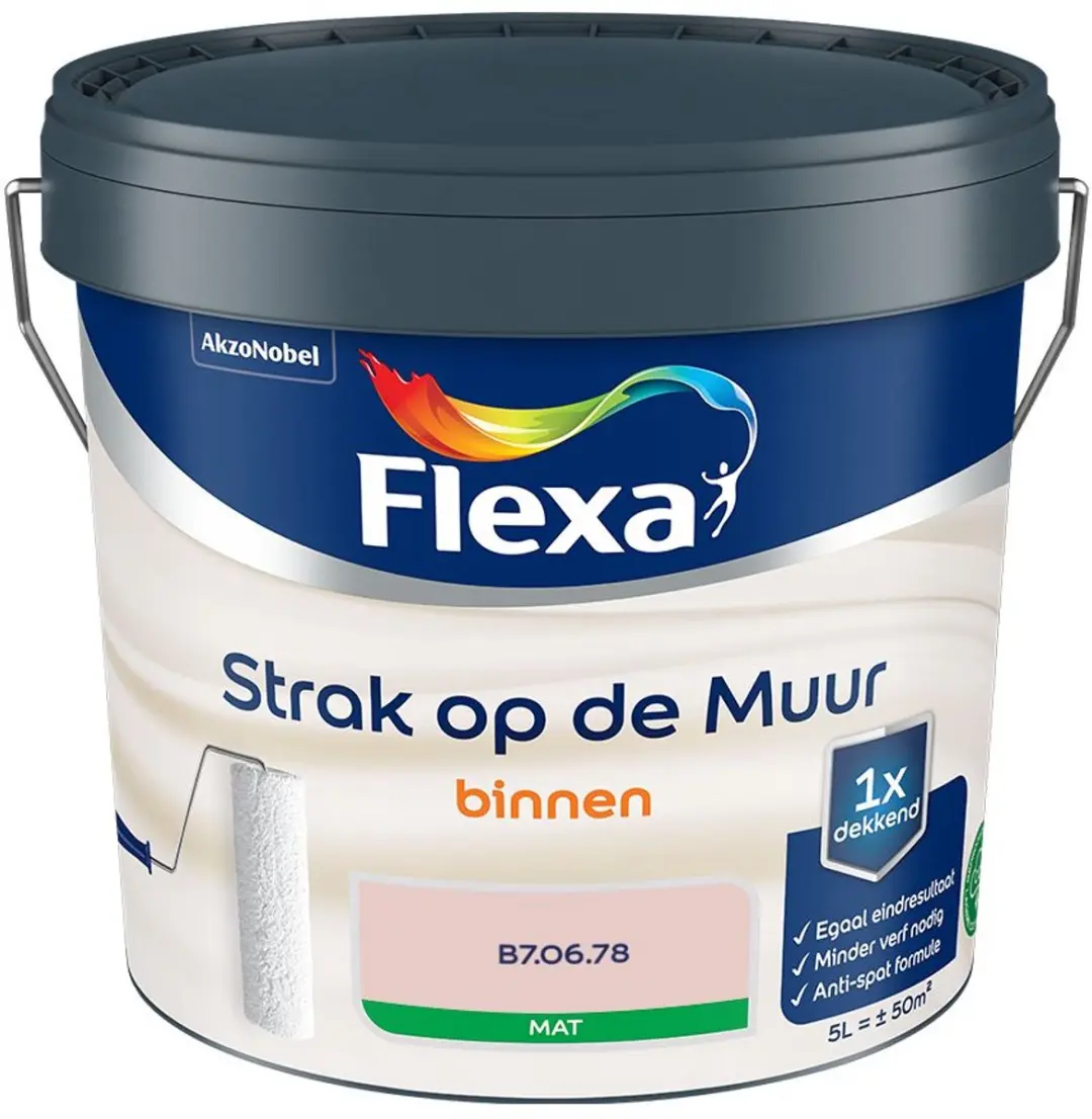 Flexa Strak Op De Muur Binnenmat Mengverf 5L