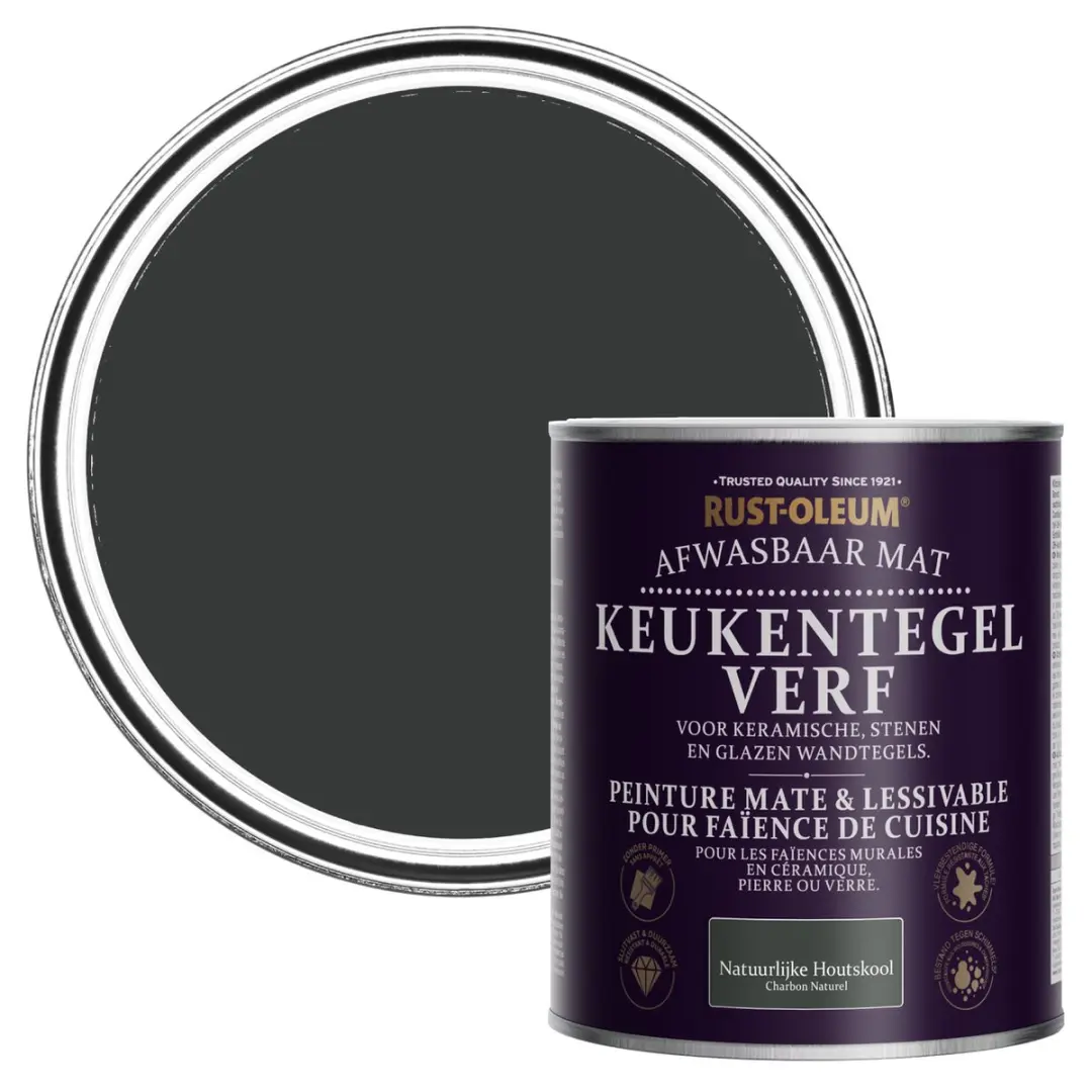 Rust-Oleum Houtskool Verf 750ml