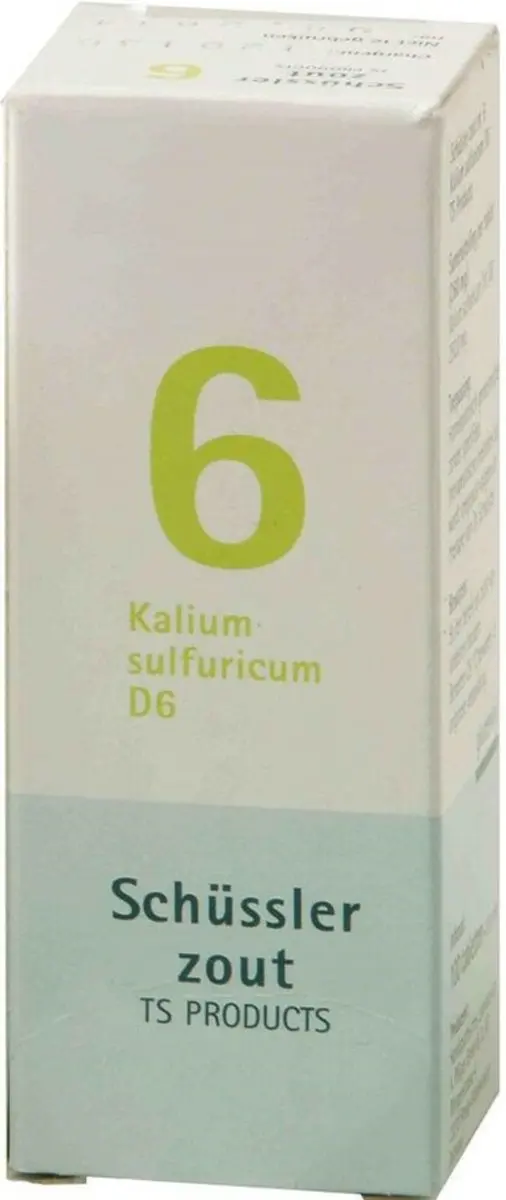 Pfluger Schüssler Zout nr 6 Kalium Sulfuricum D6