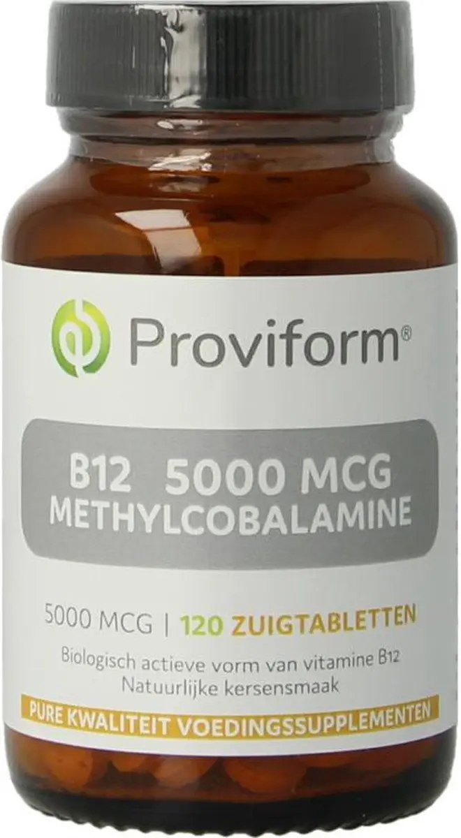 Proviform Vitamine B12 5000mcg Methylcobalamine 120 tabletten