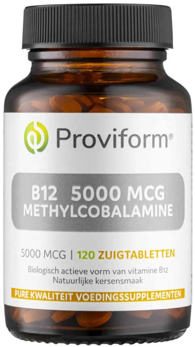 Proviform Vitamine B12 5000mcg Methylcobalamine 120 tabletten