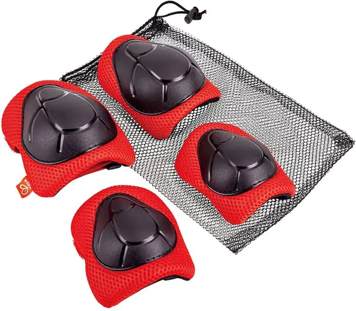 Hape Knie- en Elleboogbeschermers - Rood
