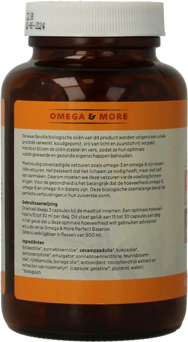 Omega & More Perfect Balance 90mg - afbeelding 2 van 4