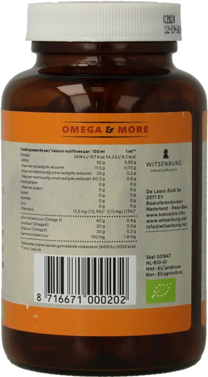 Omega & More Perfect Balance 90mg - afbeelding 3 van 4