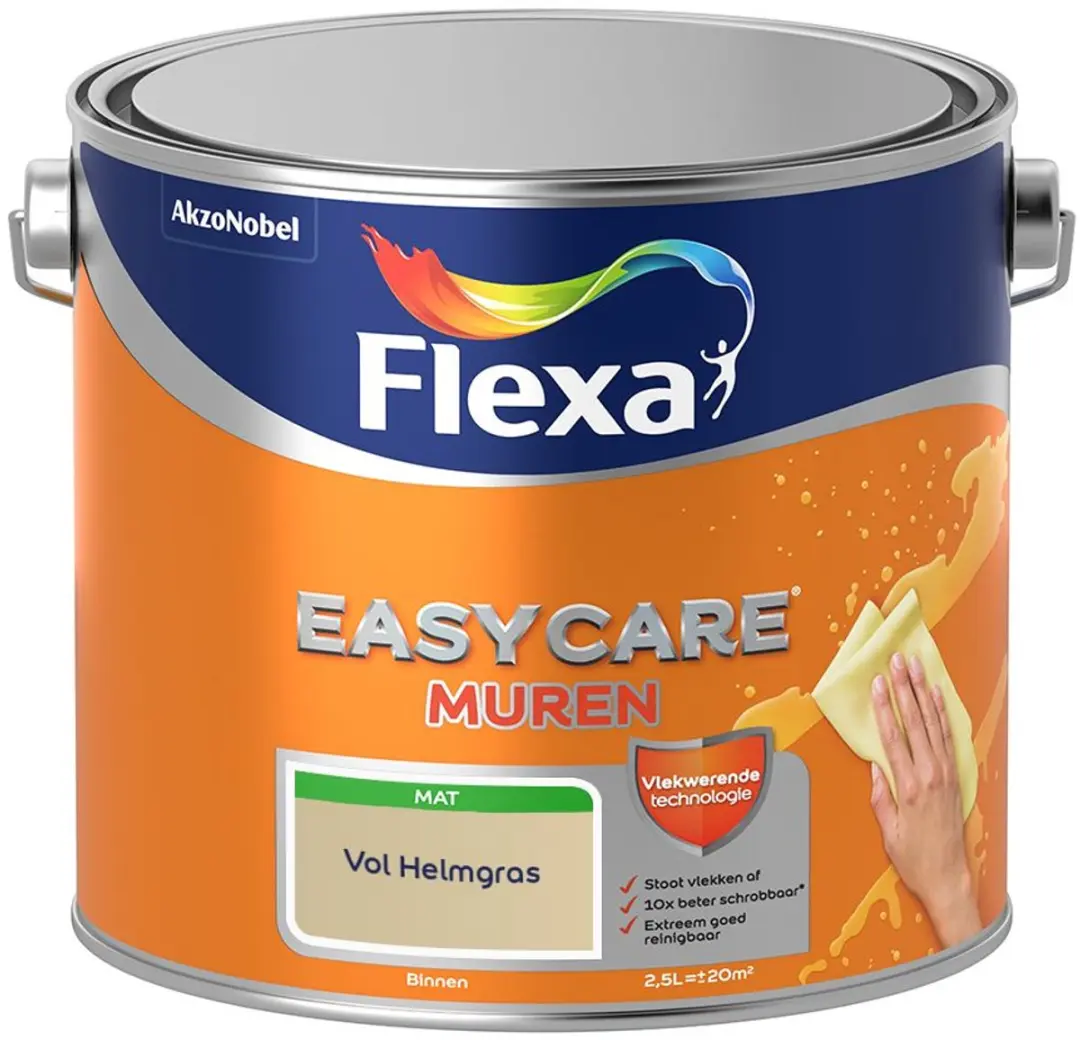 Flexa Easycare Muren Vol Helmgras Mengverf 2,5L