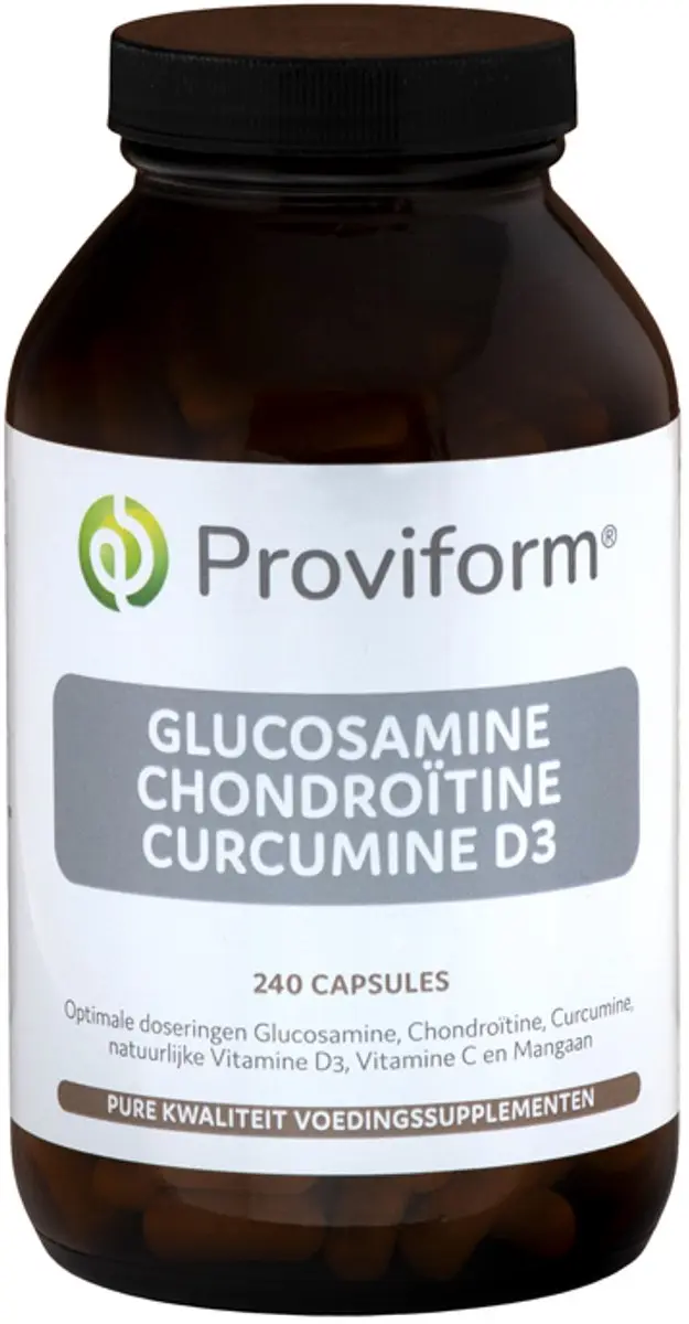 Proviform Glucosamine Chondroitine Curcuma D3 240 Capsules