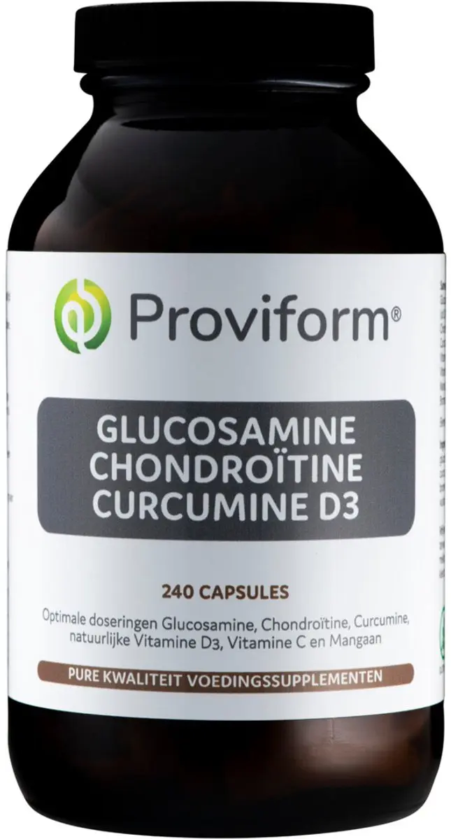 Proviform Glucosamine Chondroitine Curcuma D3 240 Capsules