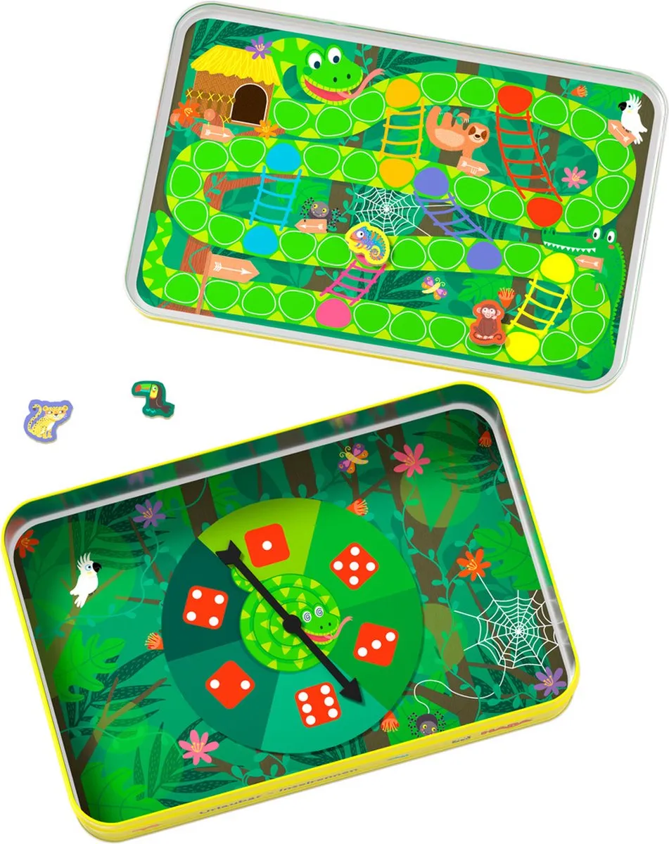Haba Jungle Ladderspel Junior 306051 - 2 Magnetische borden